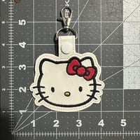 Image 5 of Embroidered Vinyl Keychains