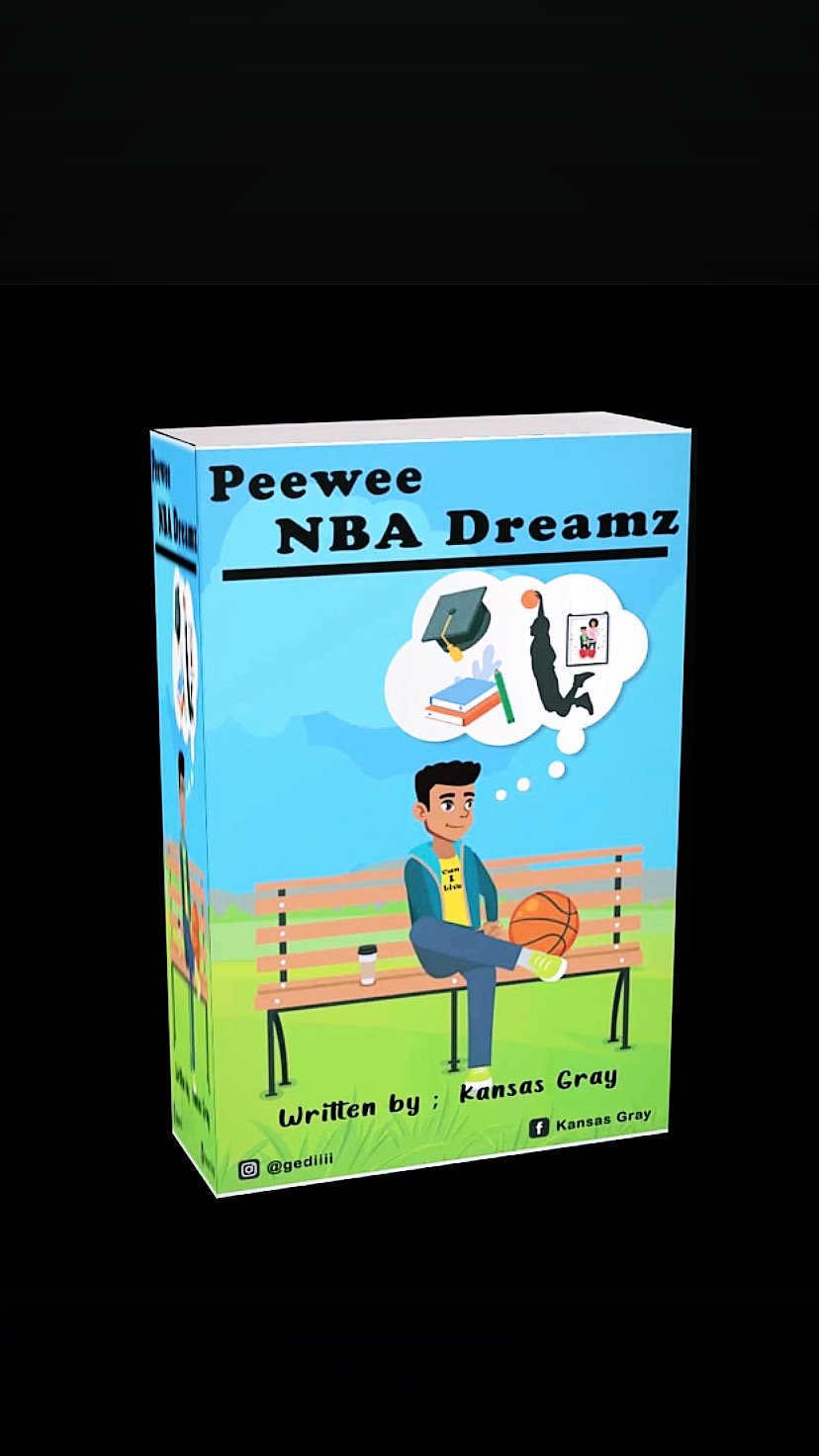 Image of ‘PeeWee NBA Dreamz’ Coloring Book🖍
