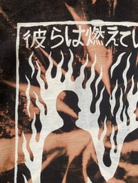 Image 11 of 'Burning III' Screenprinted Bleached Tee Oneshot