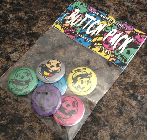 Image of The Bomb Kids Button Pack