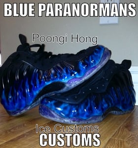 Image of Custom "Blue Paranorman" Foams