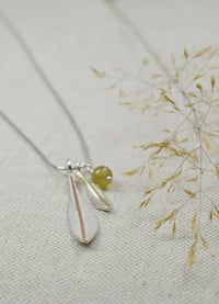 Image 2 of Olive tree leaves necklace 