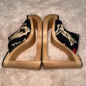 Image of VTG JAPANESE CAT PLATFORMS SZ 9