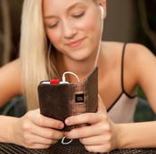 Image of Librito Cartera de piel para iPhone 4/4s