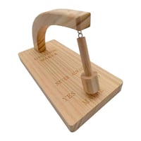 Image 1 of Decision Maker Pendulum Magnetic Wooden Decision Maker Pendulum Swing Decision Maker Pendulum To Fin