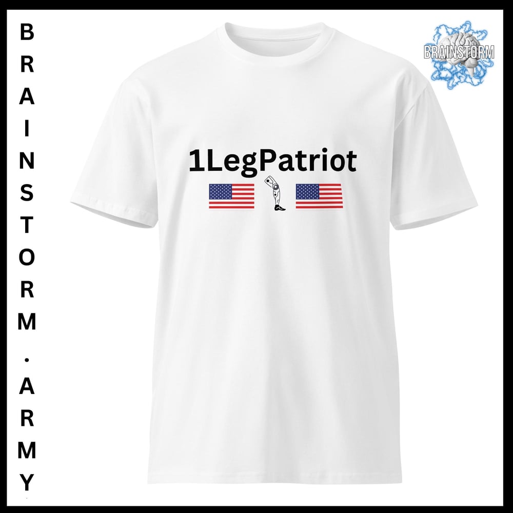 1legpatriot  premium t-shirt