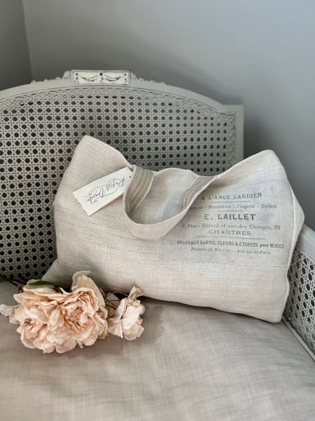 Image of Summer days Linen bag #2