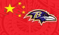 Ravens Flag Chinese