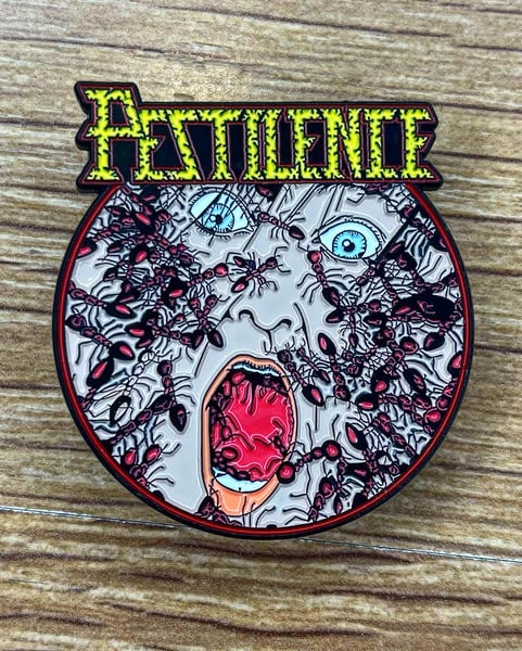 Image of Pestilence - Consuming Impulse Metal Pin