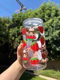 Image 1 of Monchichi strawberry 