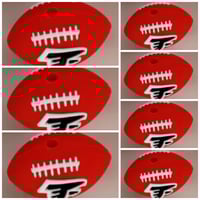Image 6 of FootBall Silicone Bead 