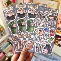 Image 2 of Trash Land Sticker Sheet