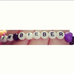 Image of Justin Bieber bracelet 