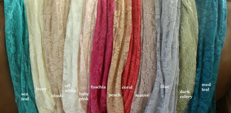 Image of Stretch Lace Wrap - Pre Order - Must read before purchase