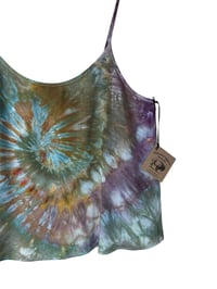 Image 7 of L Woven Summer Set in Cool Spiral Ice Dye