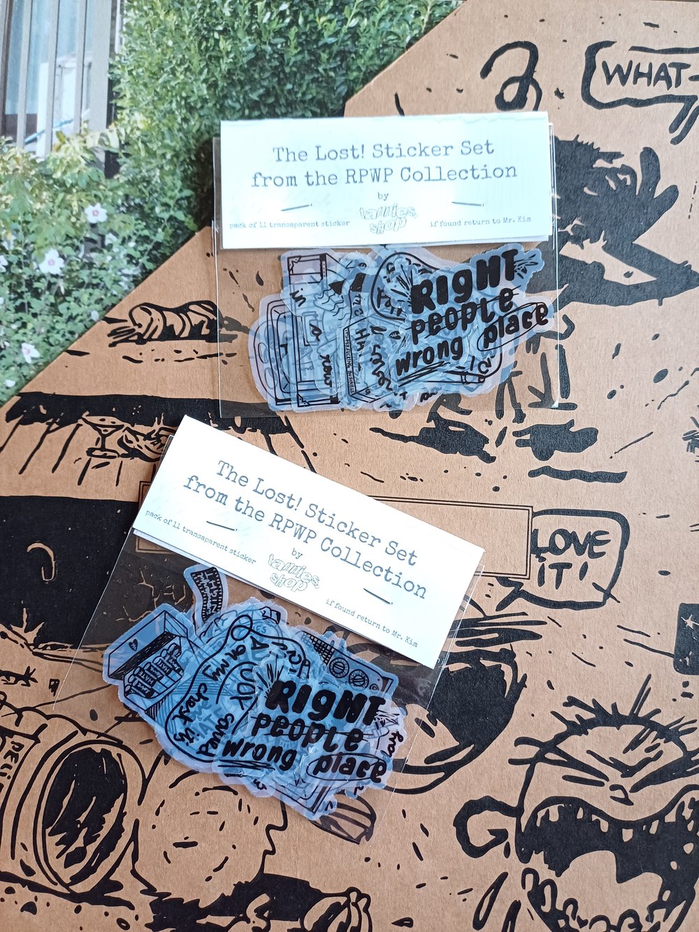 Image of THE LOST! STICKER PACK