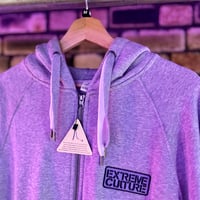 Image 2 of Extreme Culture® - (MEDIUM) Zip Up Hoodie Casual Grey