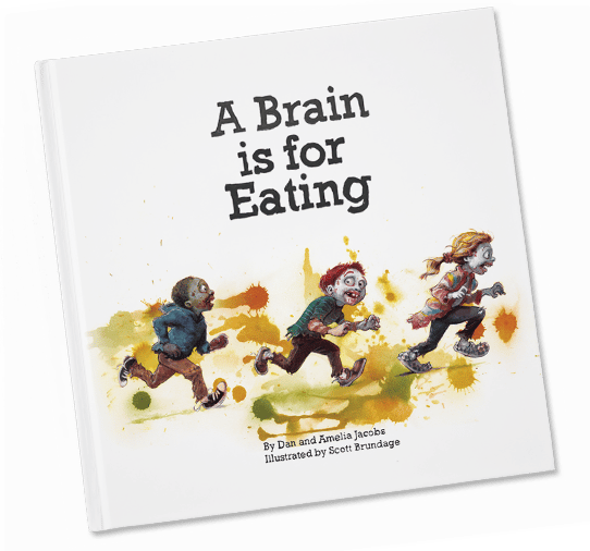 Image of Pre-Order Hardcover Edition of A Brain is for Eating