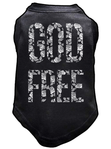 Image of God Free dog shirt