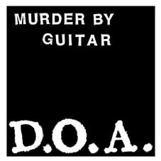 Image of Murder By Guitar "D.O.A." 7" EP