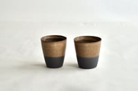 Image 4 of Raw Black Stoneware Cup
