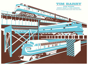 Image of Tim Barry Silkscreen Poster