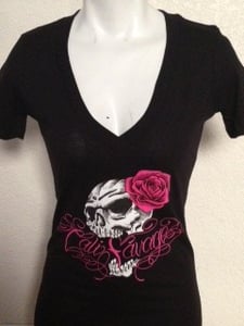 Image of Ladies - CS Skull Rose
