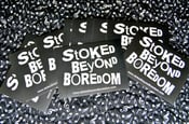 Image of 10 Black and White SBB Stickers