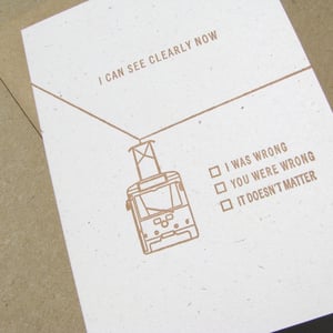 Image of "I'M SORRY" GREETING CARD