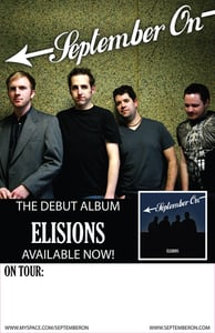 Image of Elisions Tour poster