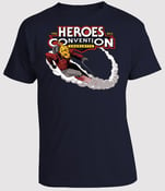 Image of HEROESCON 2013 T-SHIRT :: ROCKETEER BY LEE WEEKS :: NAVY