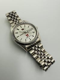 Image 3 of Rado Purple Horse Day Date Silver Dial Stainless Steel Automatic Men’s Watch