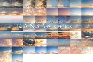 Image of Sunset Dusk Sky Overlays + Bonus Actions