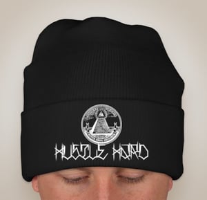 Image of " Hustle Hard " Beanie 