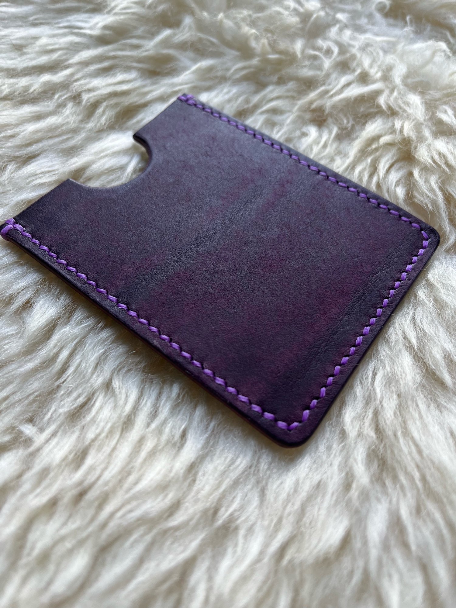 Image of Violet Pueblo Cardholder 