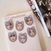 Kitty P1Harmony Sticker Pack
