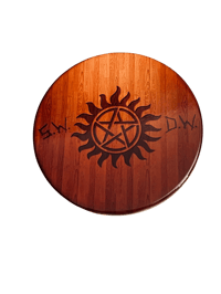 Image 2 of 4 ceramic supernatural coasters