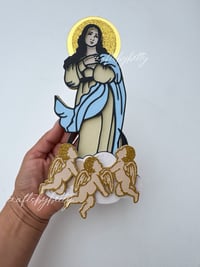 Image 4 of IMMACULATE CONCEPTION SVG / ARCHIVO DIGITAL