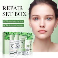 Image 2 of BIOAOUA Centella Asiatica Soothing and Repairing Six-Piece Set Whitening Firming Anti-aging Beauty F