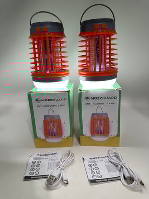 Image of Mozz Guard UV Mosquito Zapper Orange - 2 Units - Free Shipping