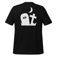 Image 1 of Cemetery Logo | Black Tee