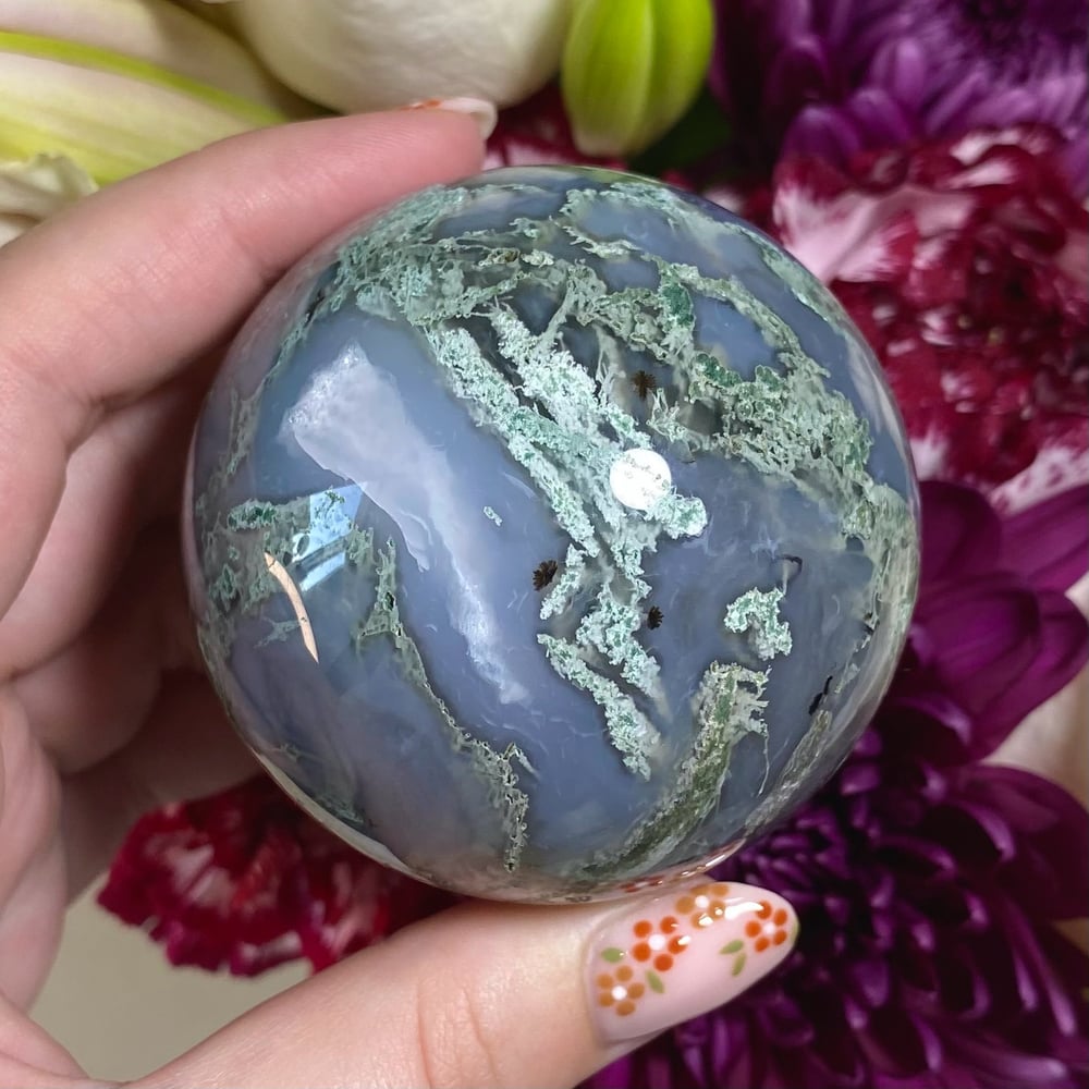 Image of Moss Agate Sphere