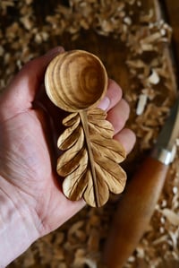 Image 3 of Oak Leaf  Coffee Scoop 