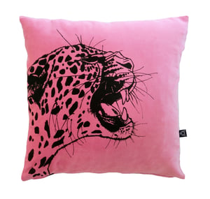 Image of LornaLove cushion : Leopard