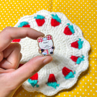 Image 1 of Quilt Panda - Wooden Pin