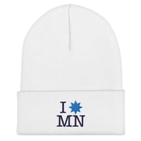 I [STAR] MN Beanie (Light Blue Star)