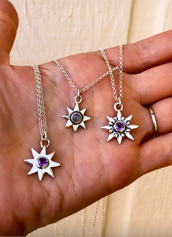 AMETHYST & MOONSTONE STARS