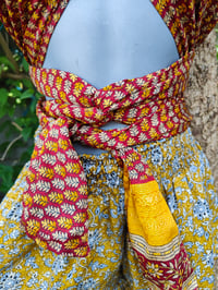 Image 4 of Myla Tassel Top - Brown Rust cream