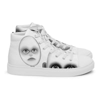 Image 3 of Women’s high top canvas shoes