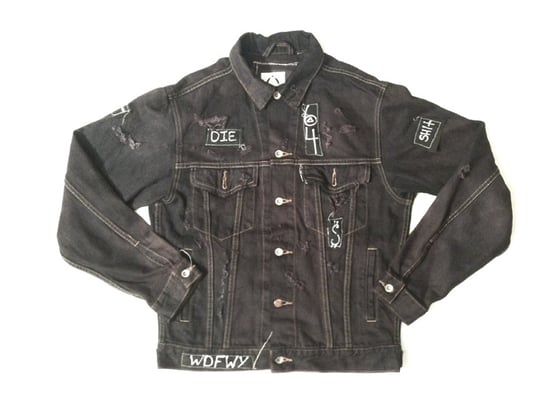 Image of vintage FTW denim jacket